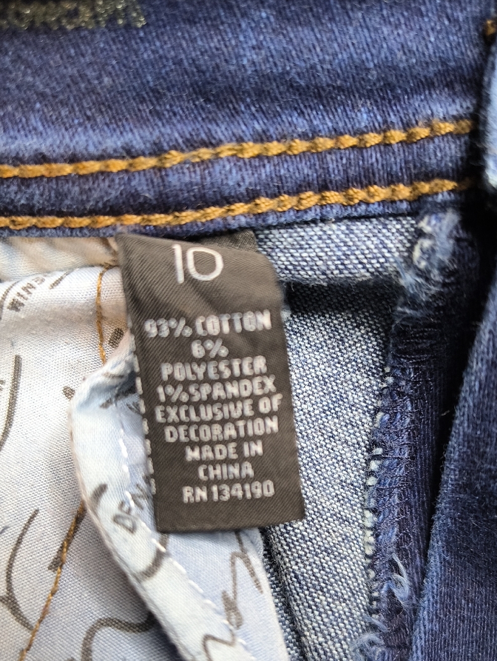 Skinny Leg w/31.5" Inseam INC Denim Jeans sac963 - Picture 6 of 6